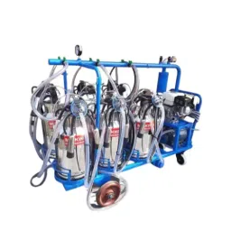 Milkwell 3 HP 1440 RPM Six Bucket Engine Portable Type Milking Machine MWT6-ENGINE-picture-11