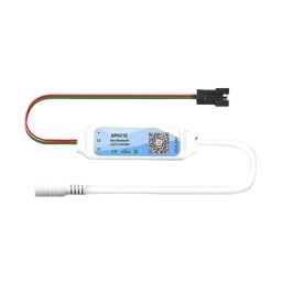SP621E Mini Bluetooth LED Controller Wireless LED Controller 5V-24V Addressable RGB LED Controller For SK6812 WS2812 SM16703 1903 3Pin Dream Color LED Pixel Strip - RS5276SP621E Mini Bluetooth LED Controller Wireless LED Controller 5V-24V Addressable RGB LED Controller For SK6812 WS2812 SM16703 1903 3Pin Dream Color LED Pixel Strip - RS5276 image 1