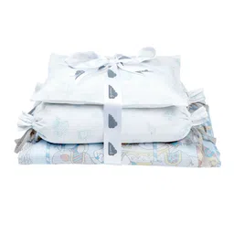 Masilo Printed Organic Cotton Baby Bed Sets-image-27