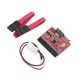 LOTA PATA/IDE 40-Pin to SATA Converter Adapter Red & Black Supports High-Speed Data Transfer, MST-1342-LT image 3