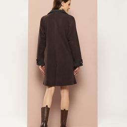 Qurvii Front-Open Pea Coat image 4