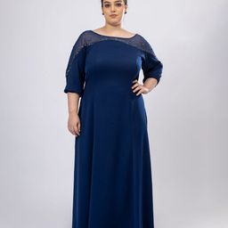 Mamicha Women Crepe A-Line Maxi Dress-picture-17