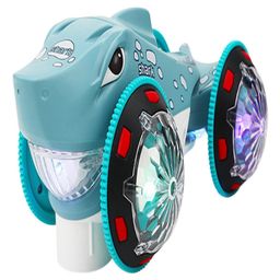 AKN TOYS Electric Ox Demon Tractor Toy Car Music & Light - (Color May Vary)-13
