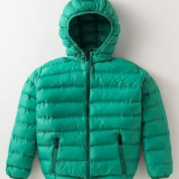 Little Kangaroos Full Sleeves Padded  & Hooded Jacket with Pocket Solid Colour - Green-image-97
