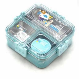 Rushabh Novelty Lunch Box 7138-Blue-image-105