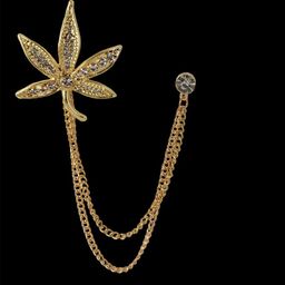 Curren Gold-Toned Plated Alloy Brooch-image-48
