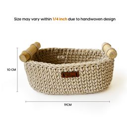 Kind Strings 2 Jar Oval Wood handle White -260 g image 2