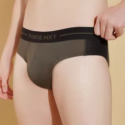 Force NXT Men Pack Of 5 Assorted Cotton Basic Briefs MNFS-12-MULTI-PO5 image 4