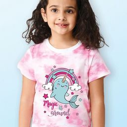 NUSYL Girls Printed T-shirt-picture-5