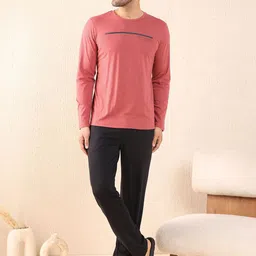 Sweet Dreams Men Round Neck Night Suit-picture-2