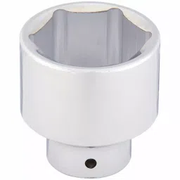 Westward Steel Socket Chrome Finish 60 mm Socket Size, 10E337-20