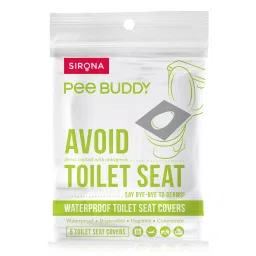 Peebuddy White 5 Sheets Waterproof Toilet Seat Cover FSP089-image-68