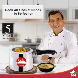 Wonderchef Ultima Inner Lid Pressure Cooker image 2
