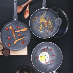 Wonderchef Granite Non-stick 4 Piece Cookware Set image 2