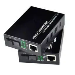 Hanutech Optical Fiber Media Converter Single Mode Singel Fiber 10/100-46