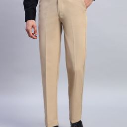 AXNIS Men Pencil Wrinkle Free Pleated Trousers-picture-34
