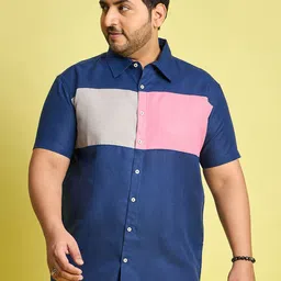 bigbanana Men Opaque Colourblocked Casual Shirt-image-55