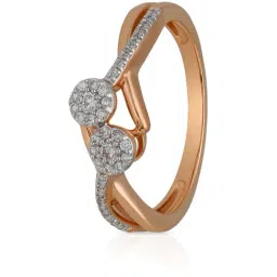 Malabar Gold and Diamonds 18k Rose Gold Diamond Ring-picture-45