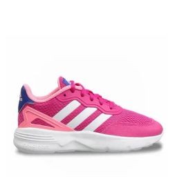 Adidas Kids FTW Pink Running Shoes-image-65