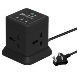 UltraProlink Qube Desktop Surge Protector with QC3.0 & 20W Power Delivery Port (Black)-image-15
