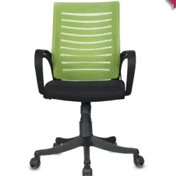 Adiko Systems Green & Black Superb Mesh Chair-88