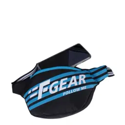 F Gear Black Printed Waist Pouch-10