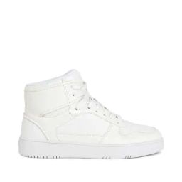 Aldo Women's White Ankle High Sneakers-39
