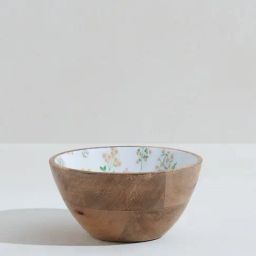 Westside Home Multicolor Floral Design Small Bowl-image-77