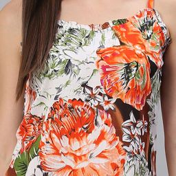 Cation Multicolor Printed Top With Pyjamas image 5