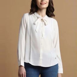 Allen Solly White Regular Fit Formal Shirt-image-59