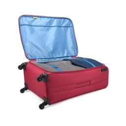 Aristocrat Dasher Red Solid Soft Large Trolley Bag - 33 cm image 5