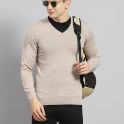 Monte Carlo Shell Regular Fit Pure Wool Pullover image 5