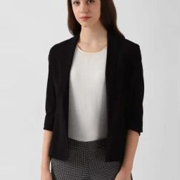 Van Heusen Black Regular Fit Blazer-picture-6