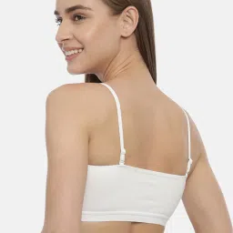BLOSSOM White Full Coverage Beginners Bra image 2