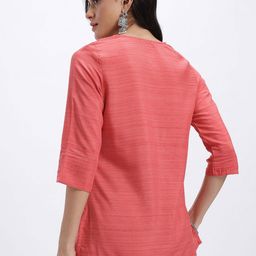 Anouk Rustic Melange Effect Kurti image 3