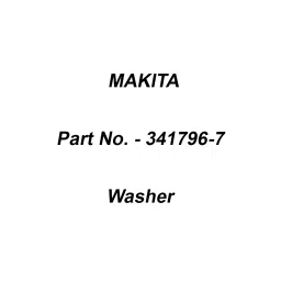Makita Washer for JN3200, Part No 341796-7-36