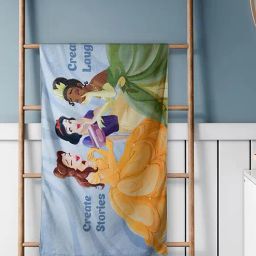 Spaces Wan Blue Cotton Printed Kids Bath Towel-picture-37