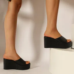 Jbarg Women Open Toe Flatform Pumps-picture-51