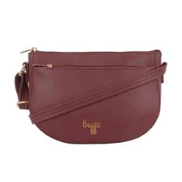 Baggit Burgundy Solid Small Cross Body Bag-image-37