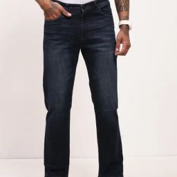 Showoff Navy Blue Straight Fit Jeans-image-77