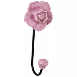 Screw Tight C181902PINK-8 140mm Ceramic Pink Multipurpose Rose Floral Hook (Pack of 8)-image-13