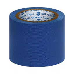 VCR 18 m x 96 mm Waterproof Textile Fibre Blue Duct Tape, 1 Roll Per Pack-19