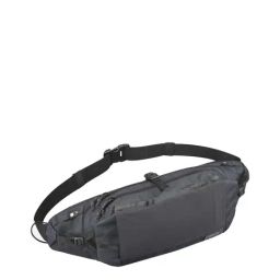 Forclaz by Decathlon Black & Grey Solid Waist Bag-image-28