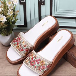 Anouk Women Open Toe Flatform Heel Sandals-13