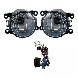 Auto Pearl Fog Lamp Lights With Wiring kit & Switch Compatible For Honda WRV-4