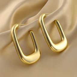 SOHI Contemporary Hoop Earrings image 5