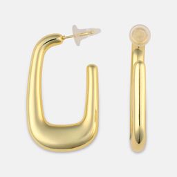 SOHI Contemporary Hoop Earrings image 4