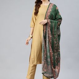 swatika Ethnic Motifs Printed Dupatta with Sequinned image 4