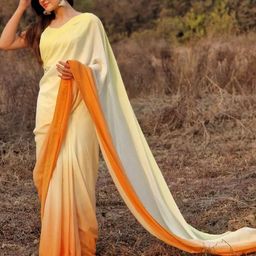 BAESD Ombre Pure Georgette Saree-16