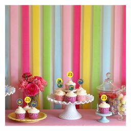 Untumble Auto Theme Cup Cake Topper - Pack of 25-18